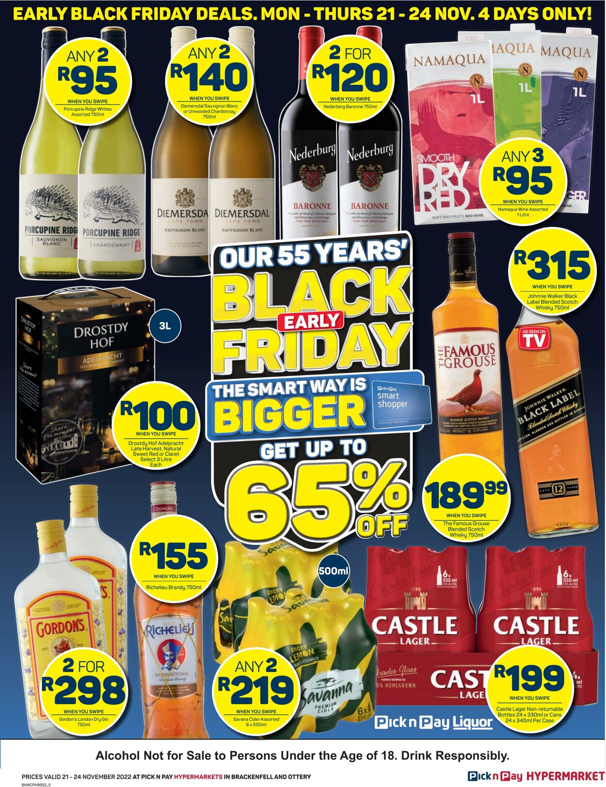 Special Pick n Pay 21.11.2022 - 24.11.2022