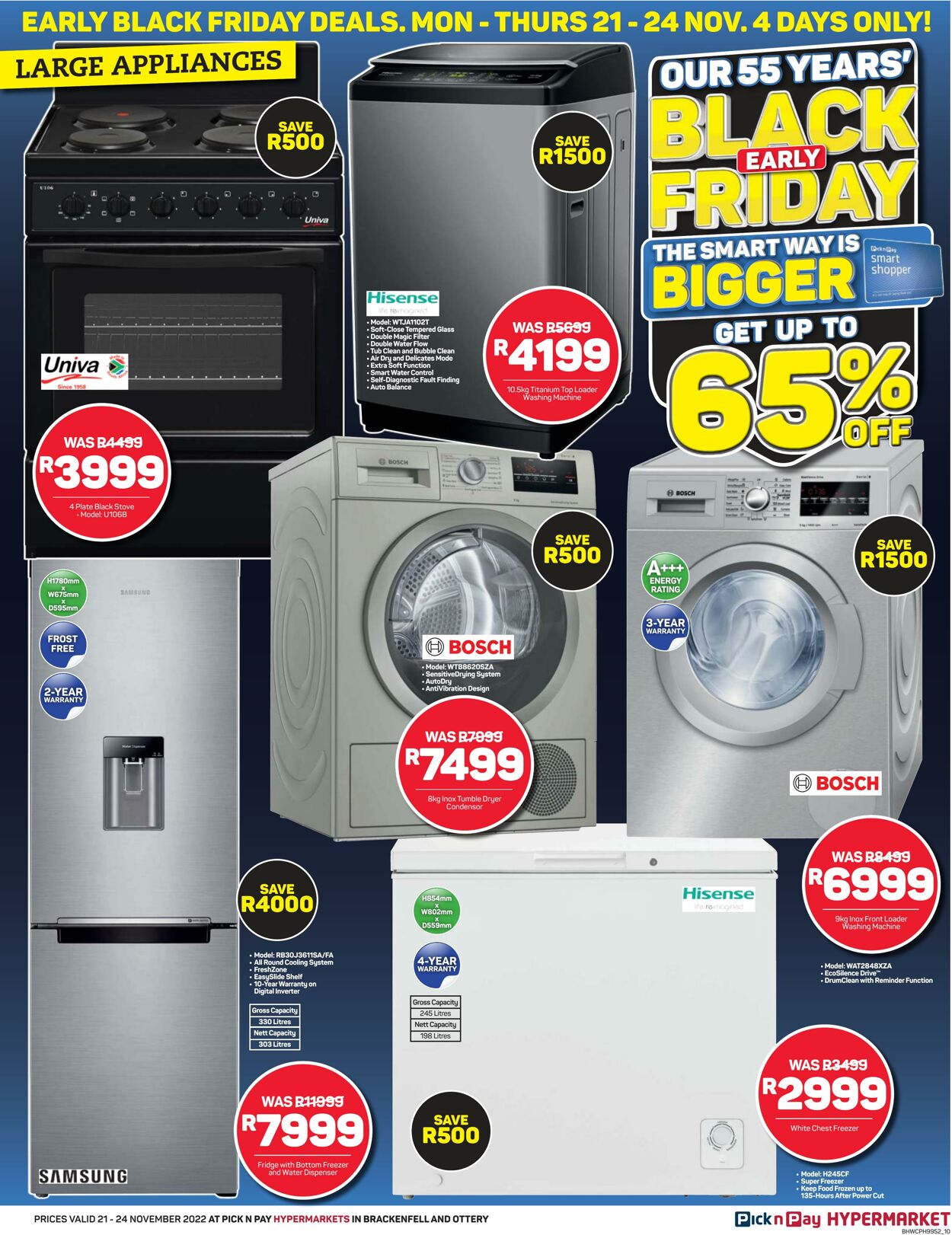 Special Pick n Pay 21.11.2022 - 24.11.2022