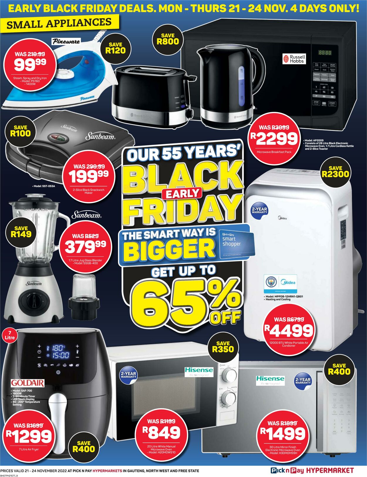 Special Pick n Pay 21.11.2022 - 24.11.2022