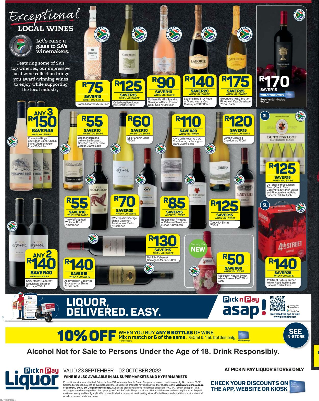 Special Pick n Pay 23.09.2022 - 02.10.2022