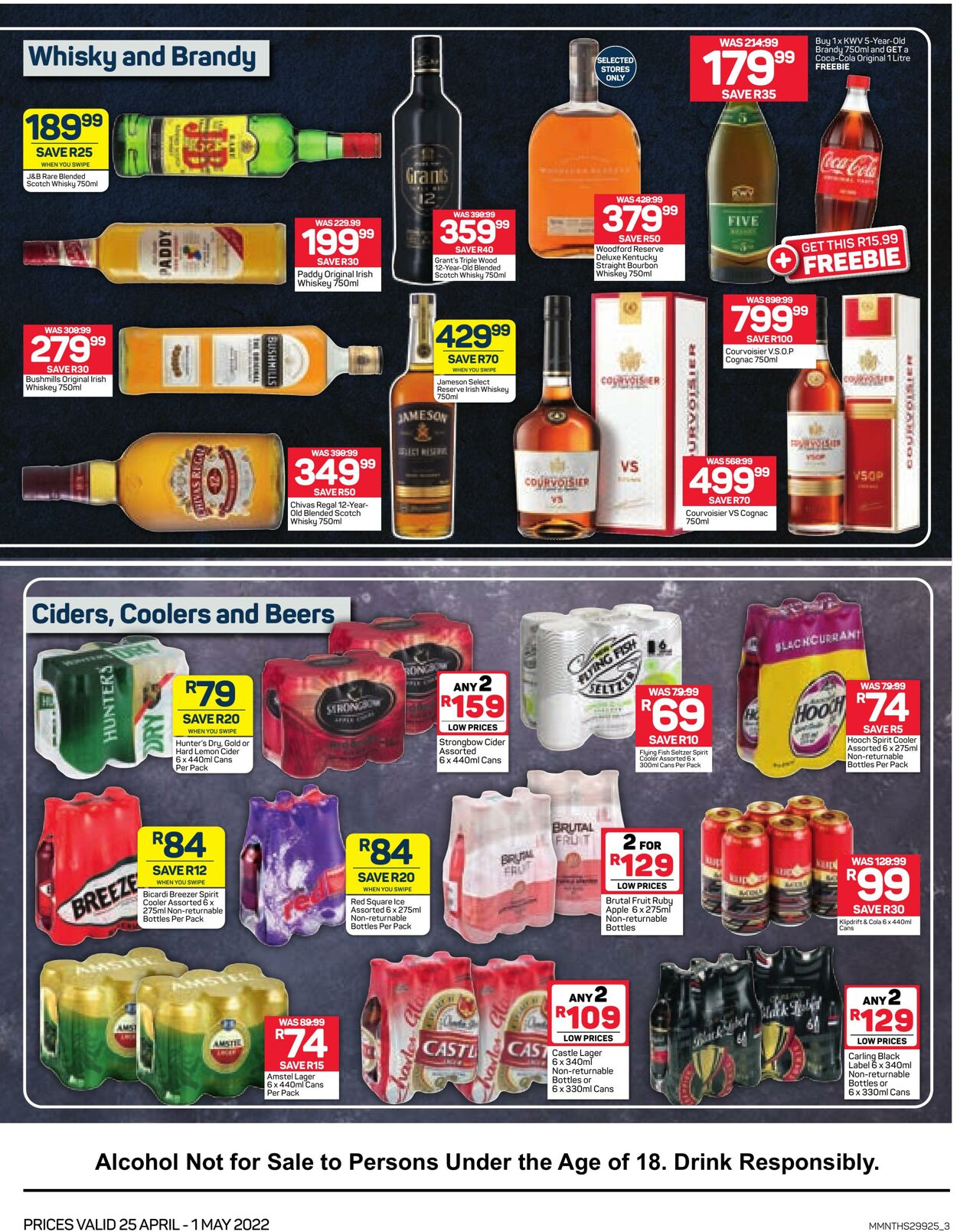 Pick n Pay Promotional Leaflet - Valid from 25.04 to 01.05 - Page nb 3 ...