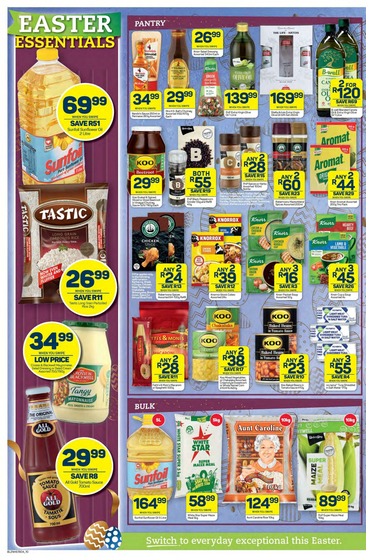 Special Pick n Pay 27.03.2023 - 02.04.2023