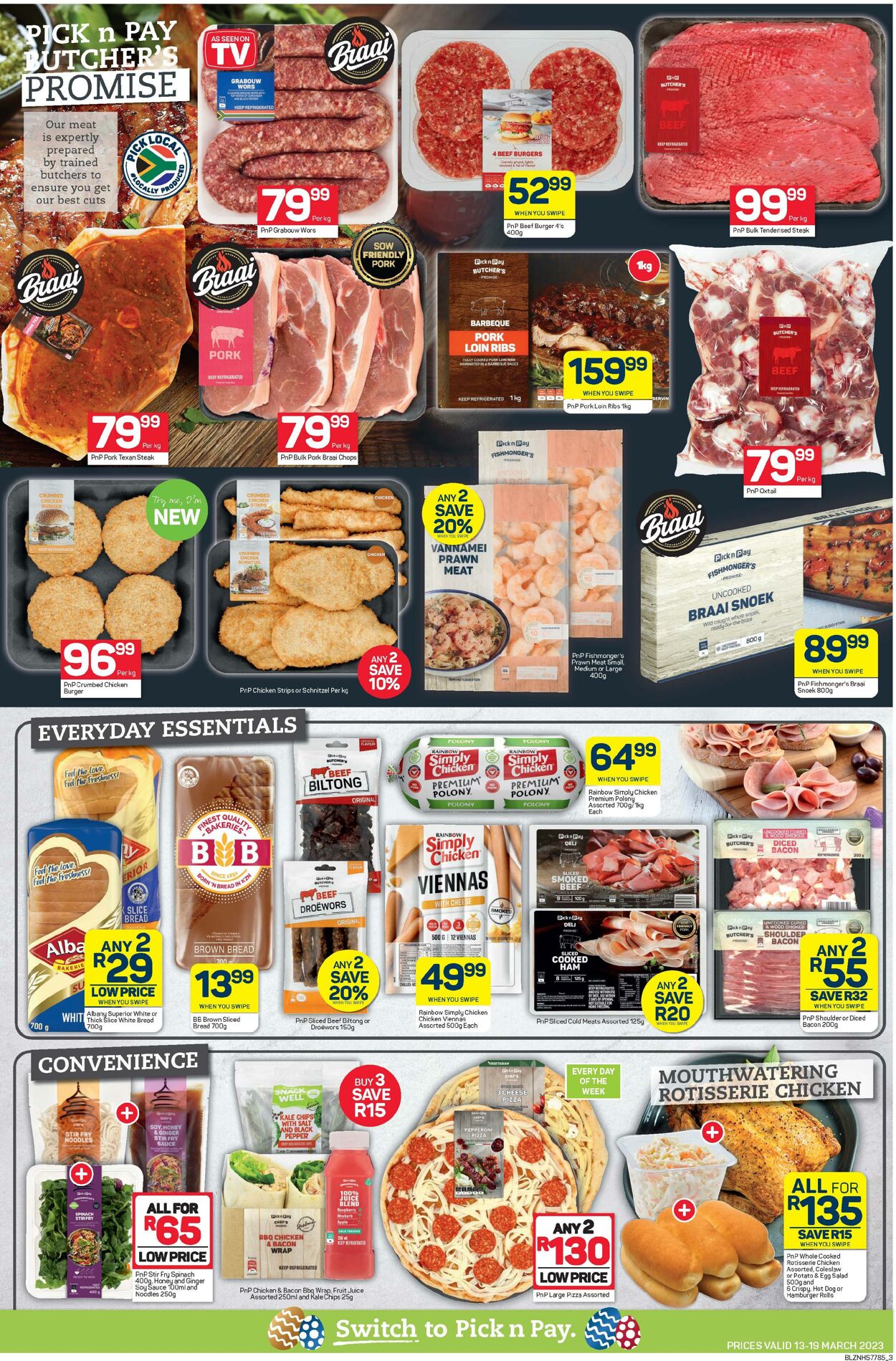 Pick N Pay Promotional Leaflet - Valid From 13.03 To 19.03 - Page Nb 3 