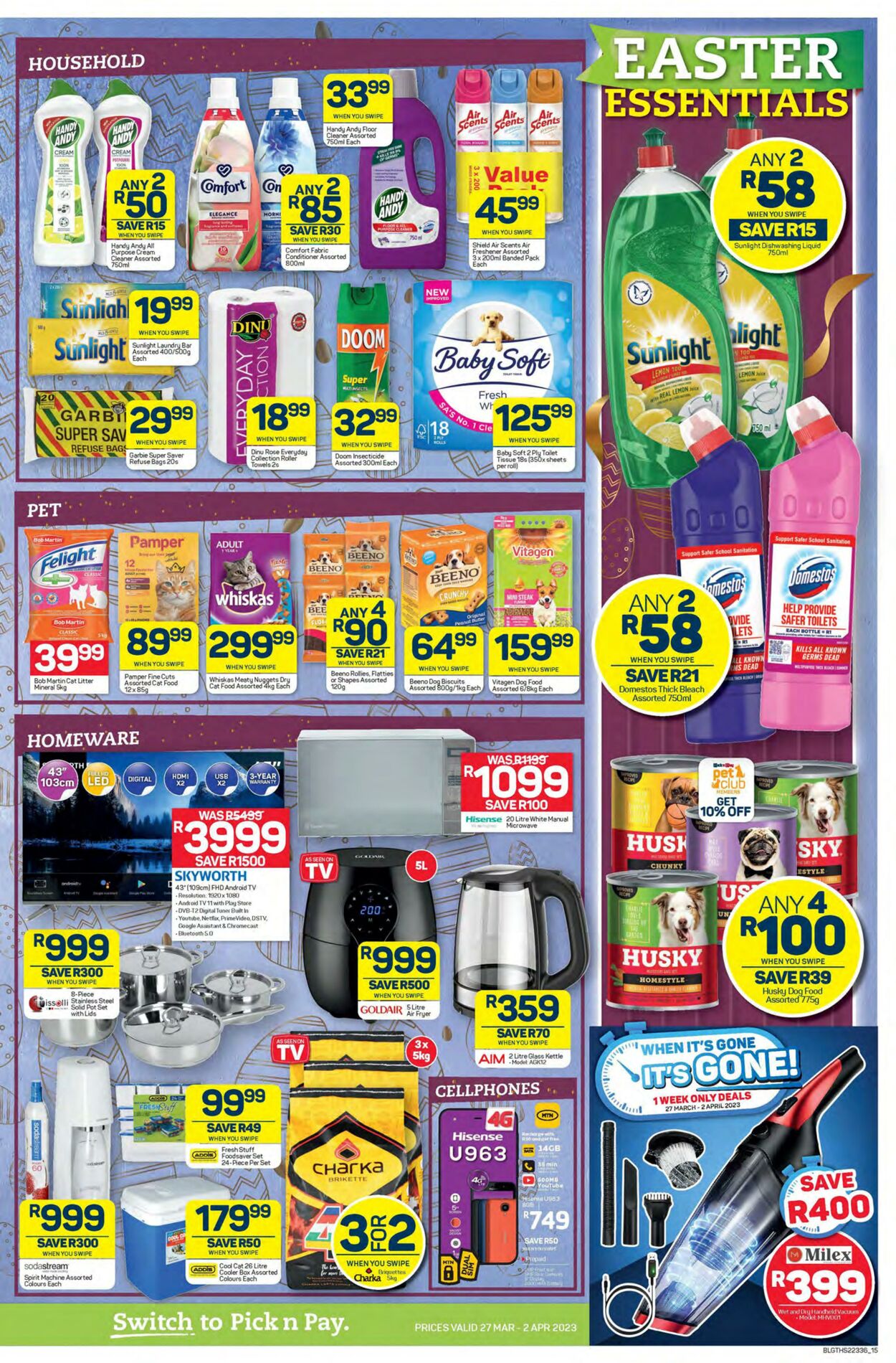 Special Pick n Pay 27.03.2023 - 02.04.2023