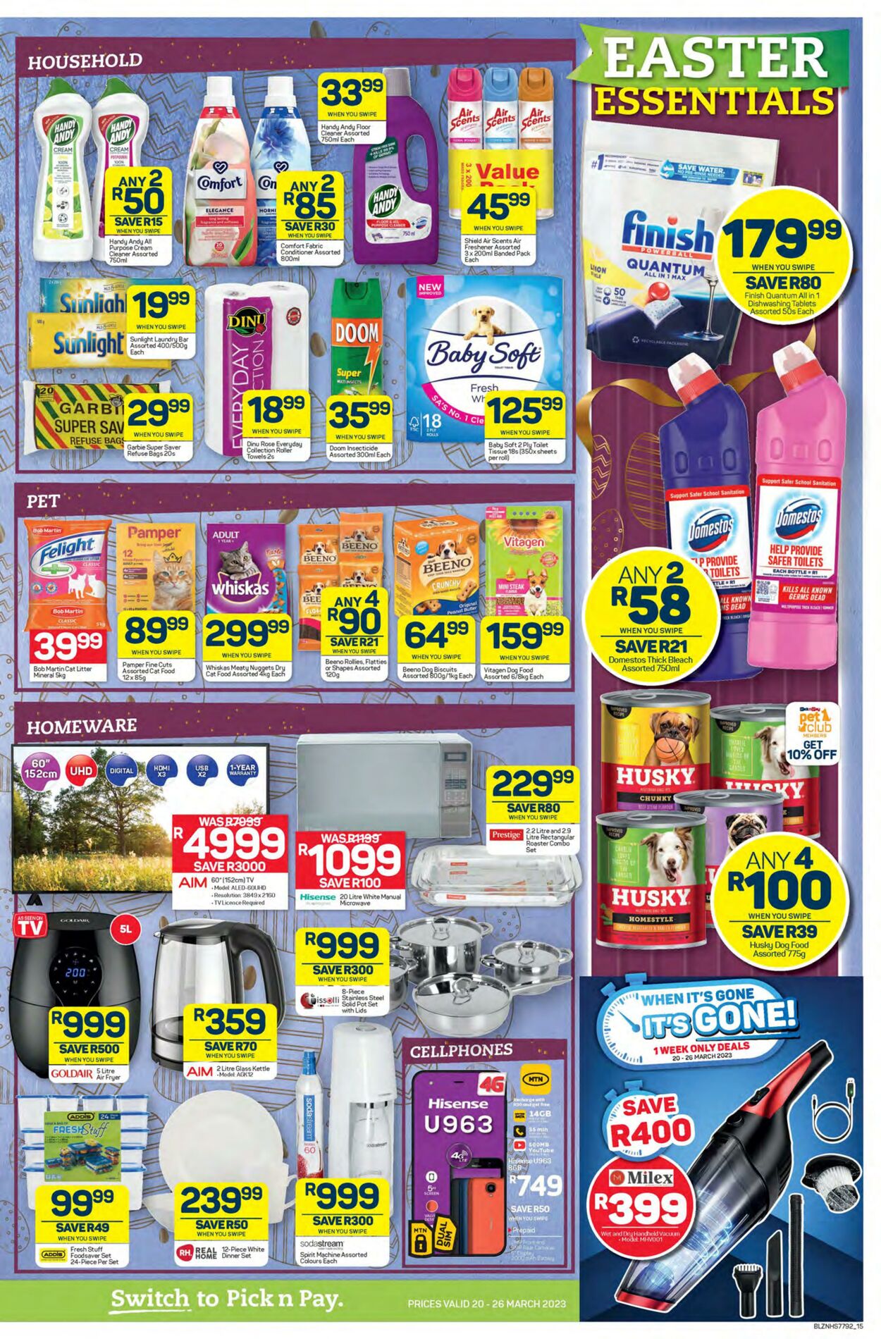 Special Pick n Pay 20.03.2023 - 26.03.2023