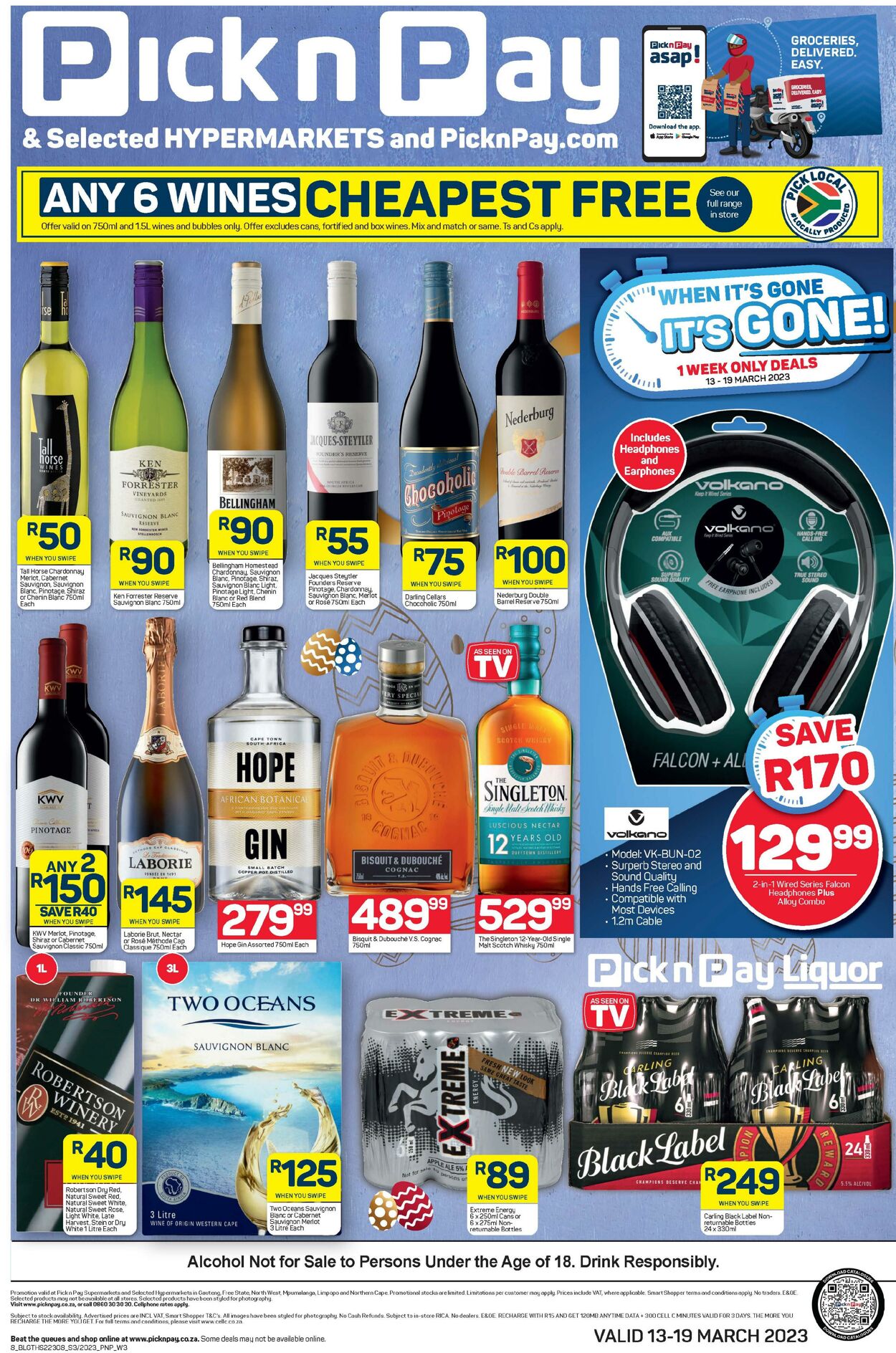 Pick n Pay Promotional Leaflet - Valid from 13.03 to 19.03 - Page nb 8 ...