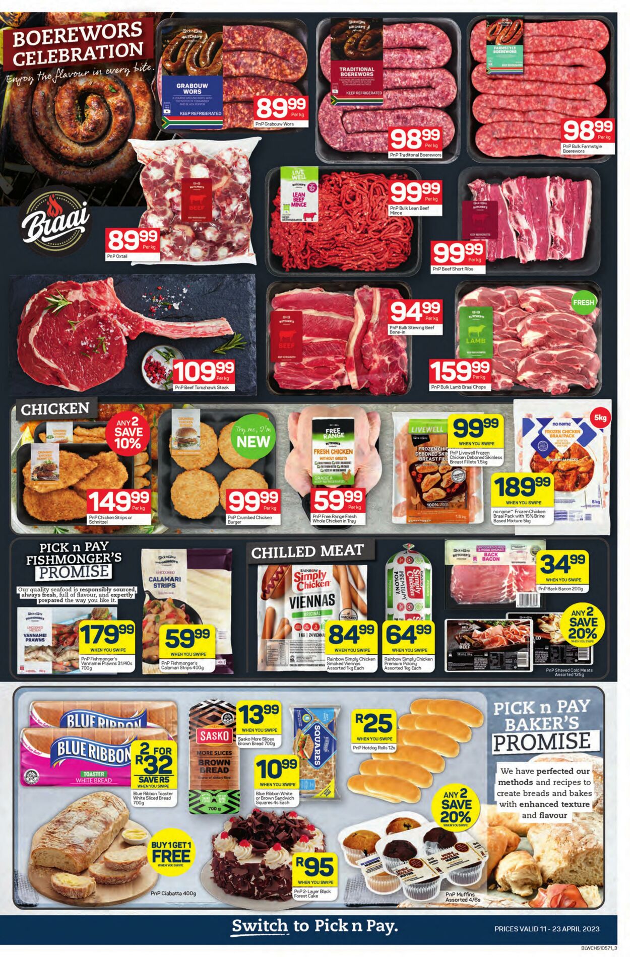 Pick n Pay Promotional Leaflet - Valid from 11.04 to 23.04 - Page nb 3 ...