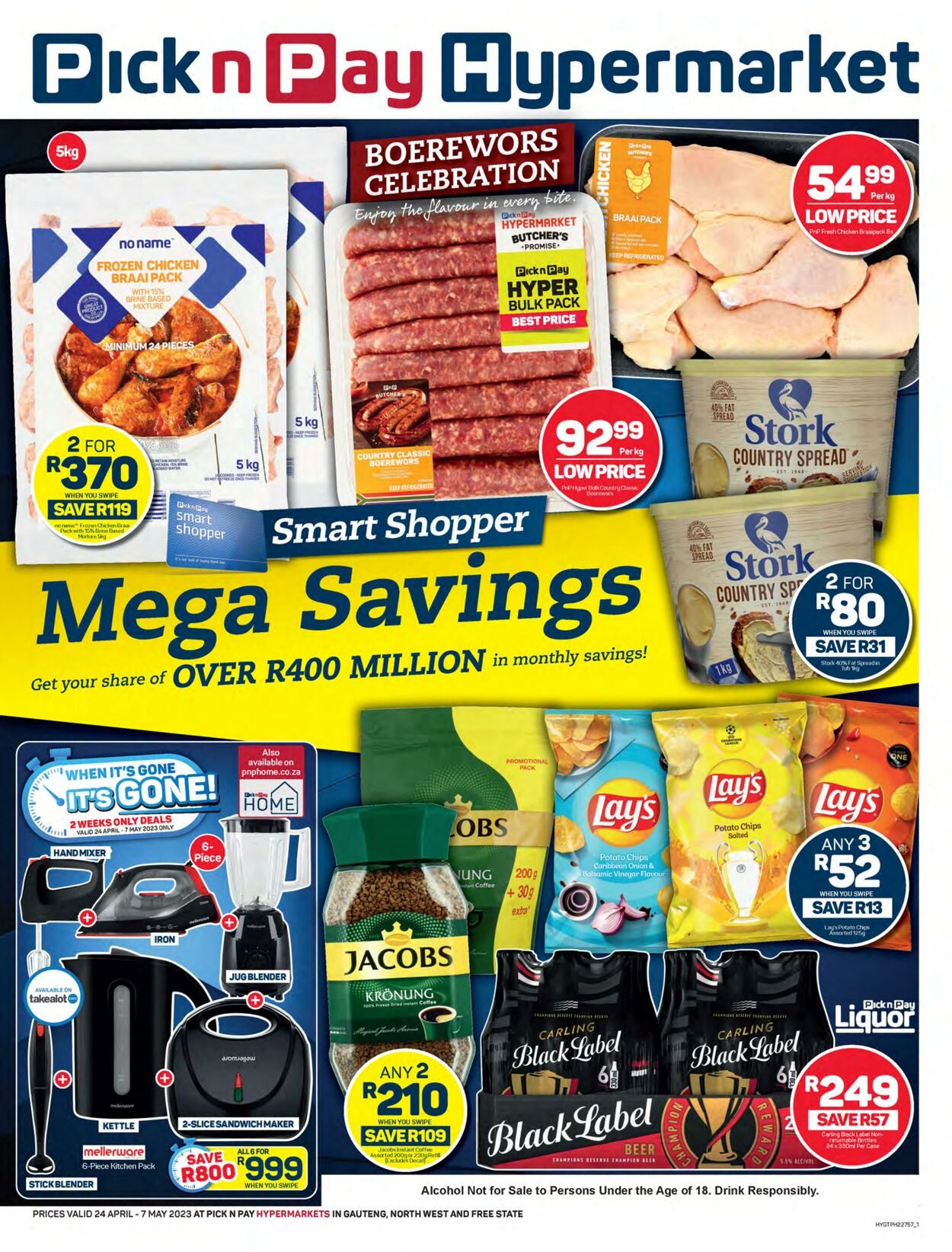 Special Pick n Pay 24.04.2023 - 07.05.2023