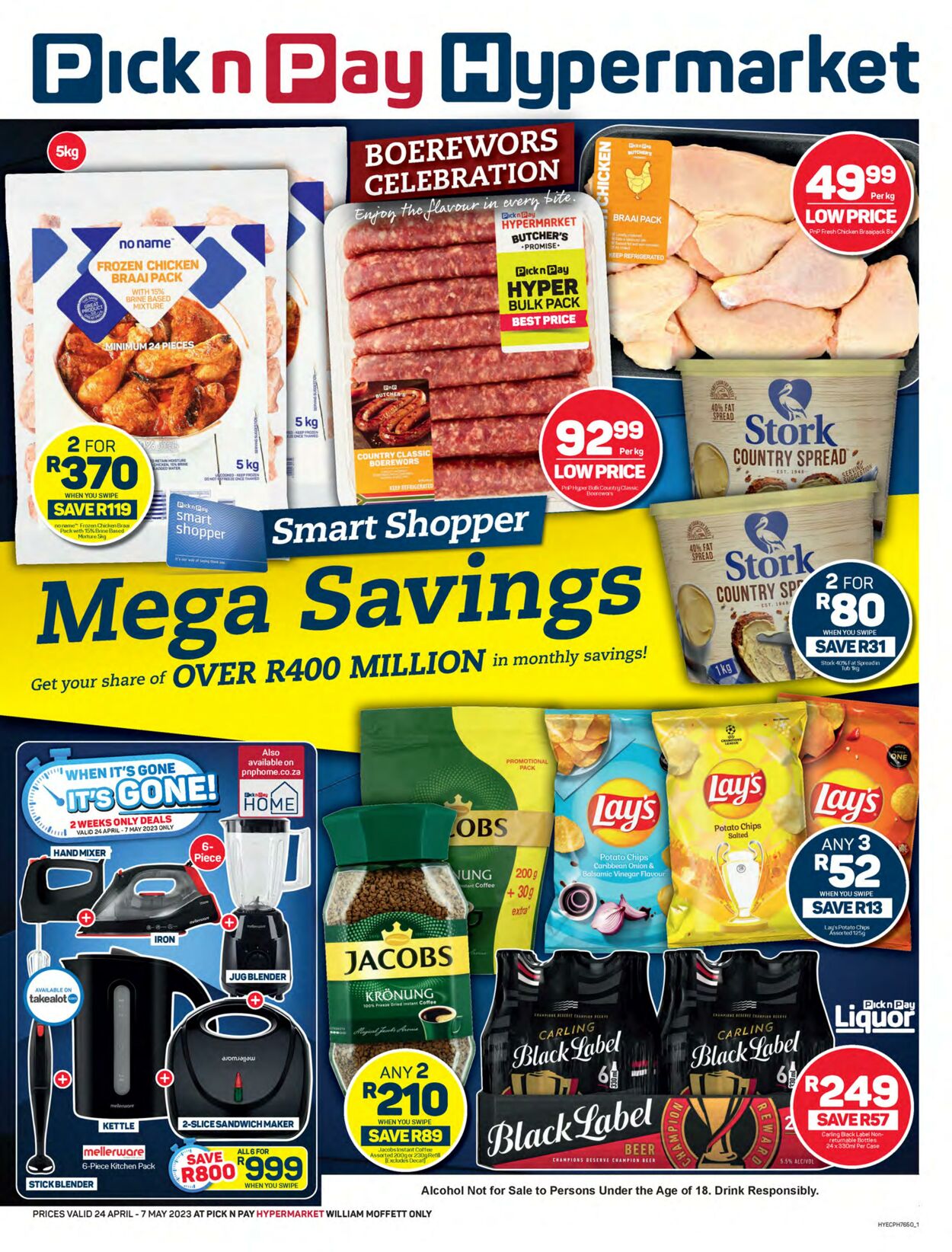 Special Pick n Pay 24.04.2023 - 07.05.2023