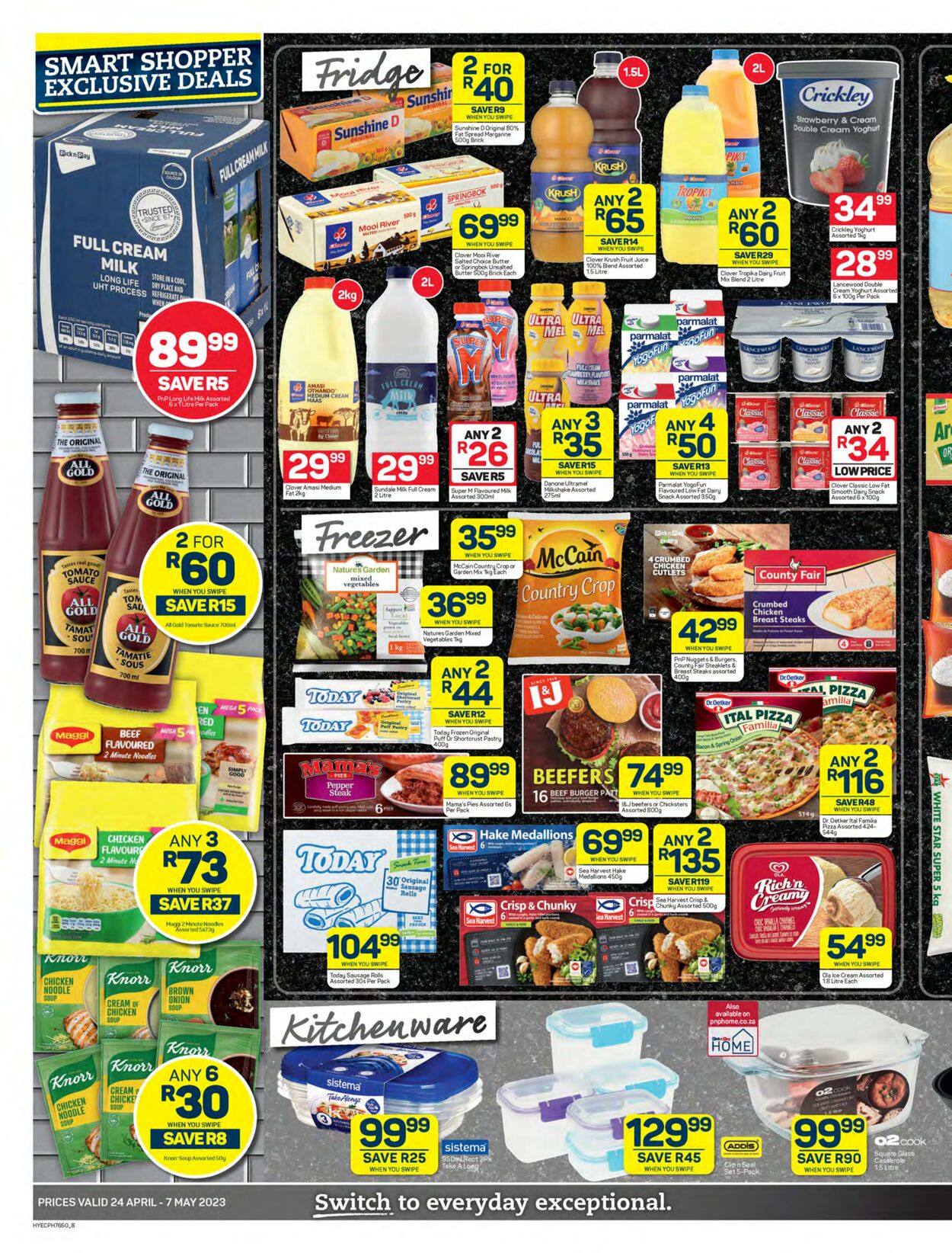 Special Pick n Pay 24.04.2023 - 07.05.2023