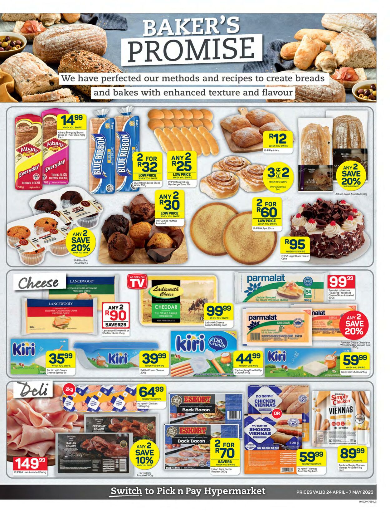 Special Pick n Pay 24.04.2023 - 07.05.2023