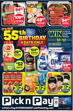 Special Pick n Pay 21.07.2022 - 24.07.2022