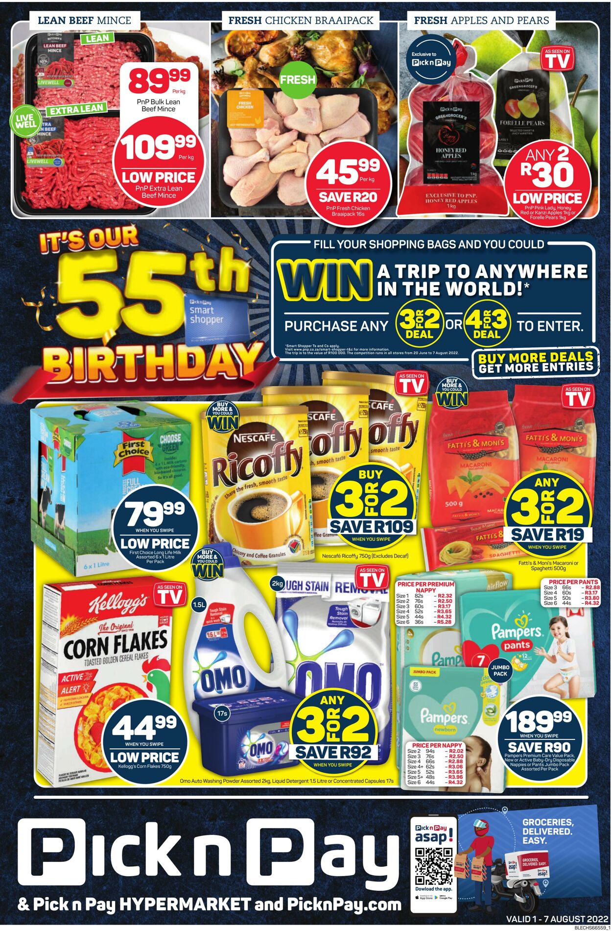 Current special Pick n Pay - INLAND / EASTERN CAPE - Valid from 01.08 ...