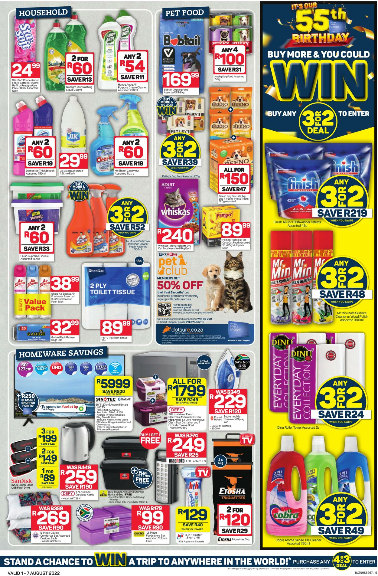 Special Pick n Pay 31.07.2022 - 06.08.2022