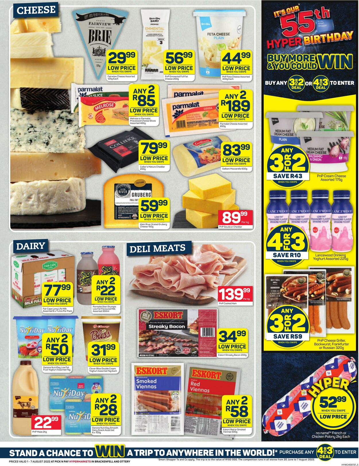 Special Pick n Pay 01.08.2022-07.08.2022