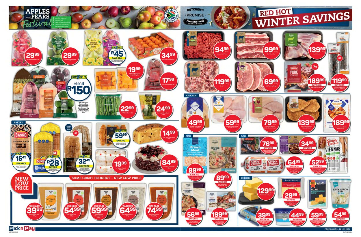 Special Pick n Pay 10.05.2024 - 22.05.2024