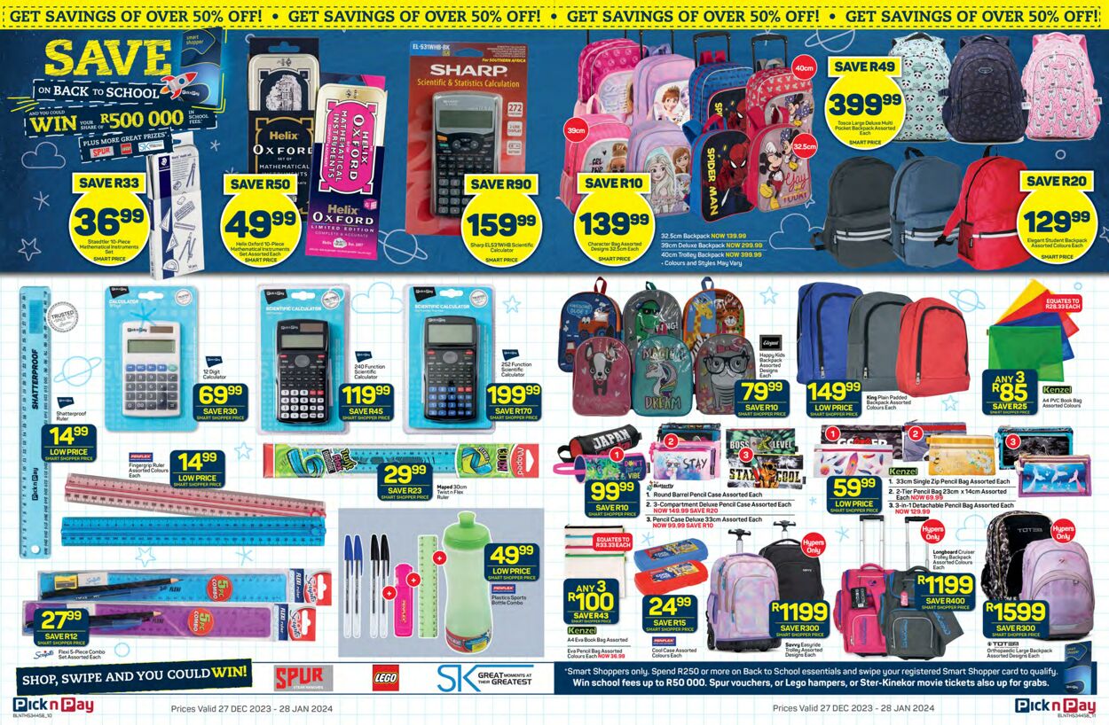 Special Pick n Pay 27.12.2023 - 28.01.2024