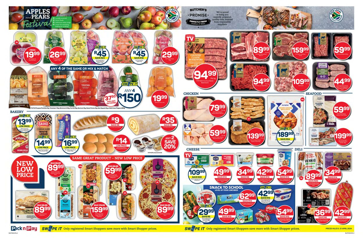 Special Pick n Pay 08.04.2024 - 21.04.2024