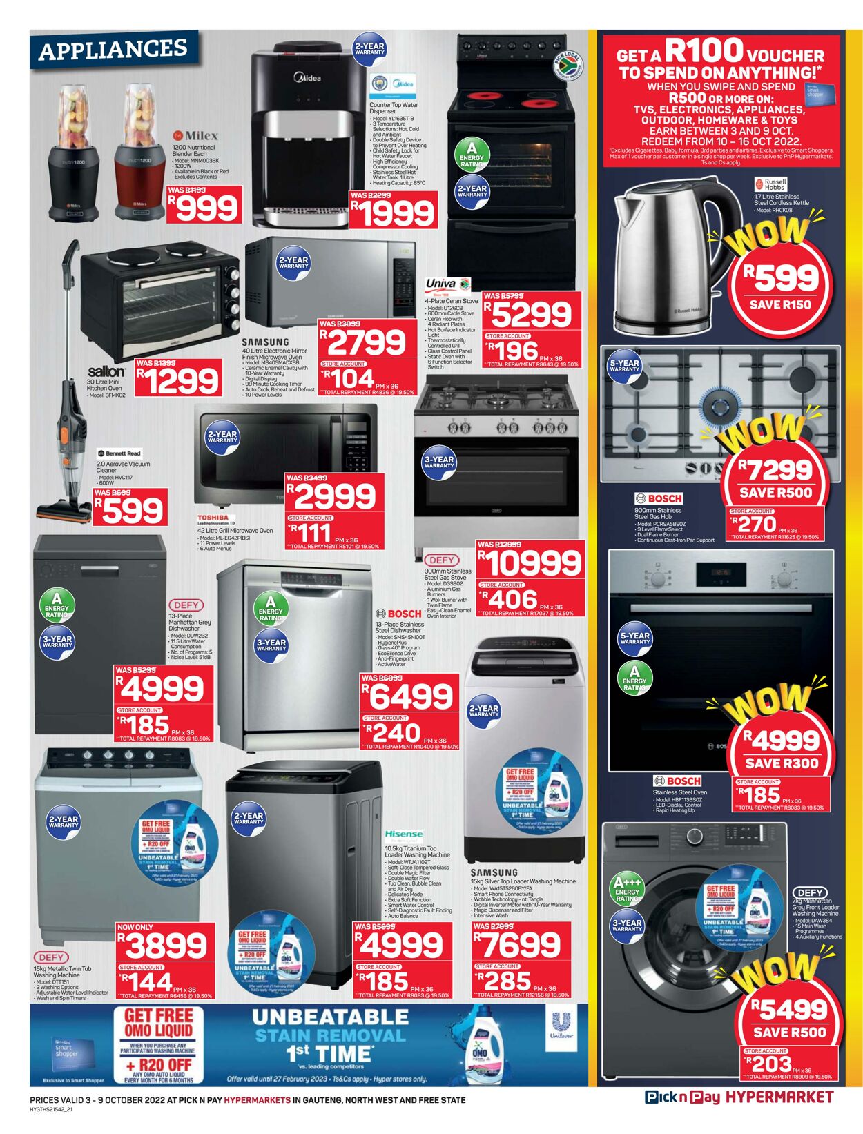 Special Pick n Pay 03.10.2022 - 09.10.2022
