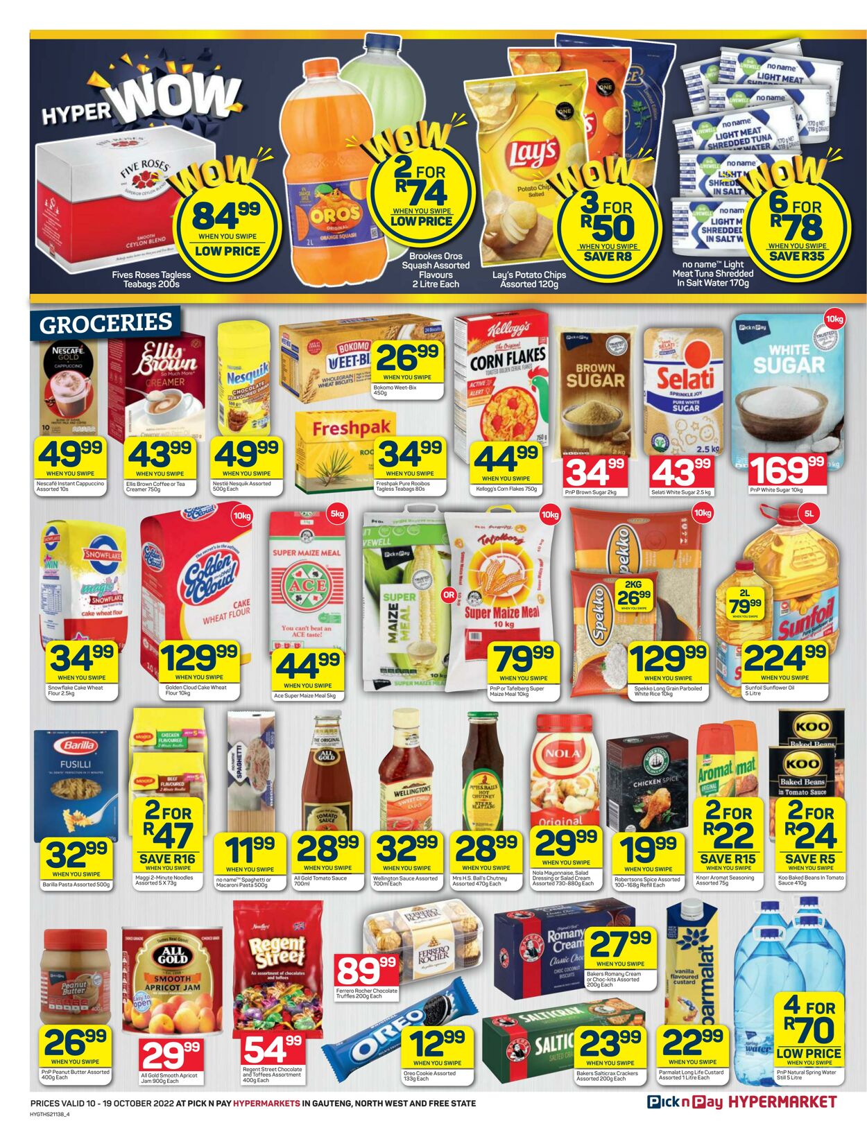 Special Pick n Pay 10.10.2022 - 19.10.2022