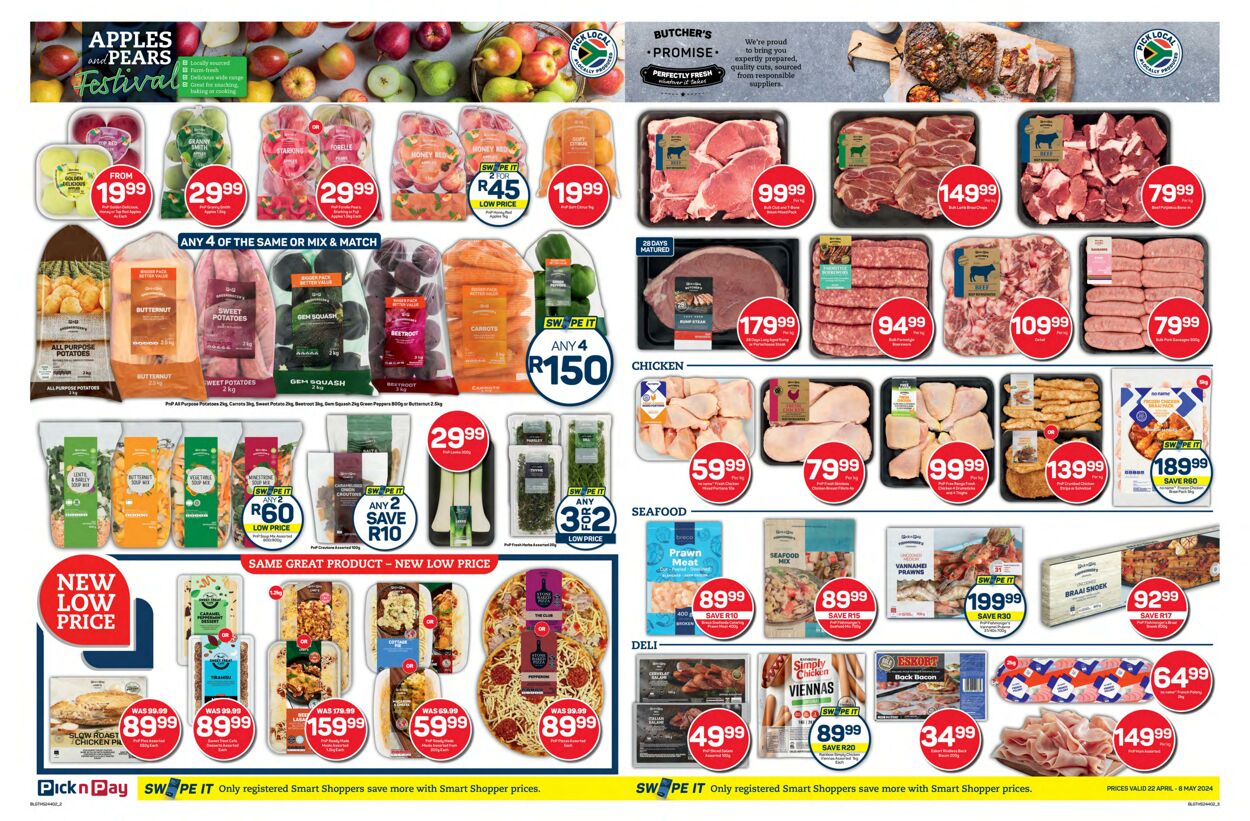 Special Pick n Pay 22.04.2024 - 08.05.2024
