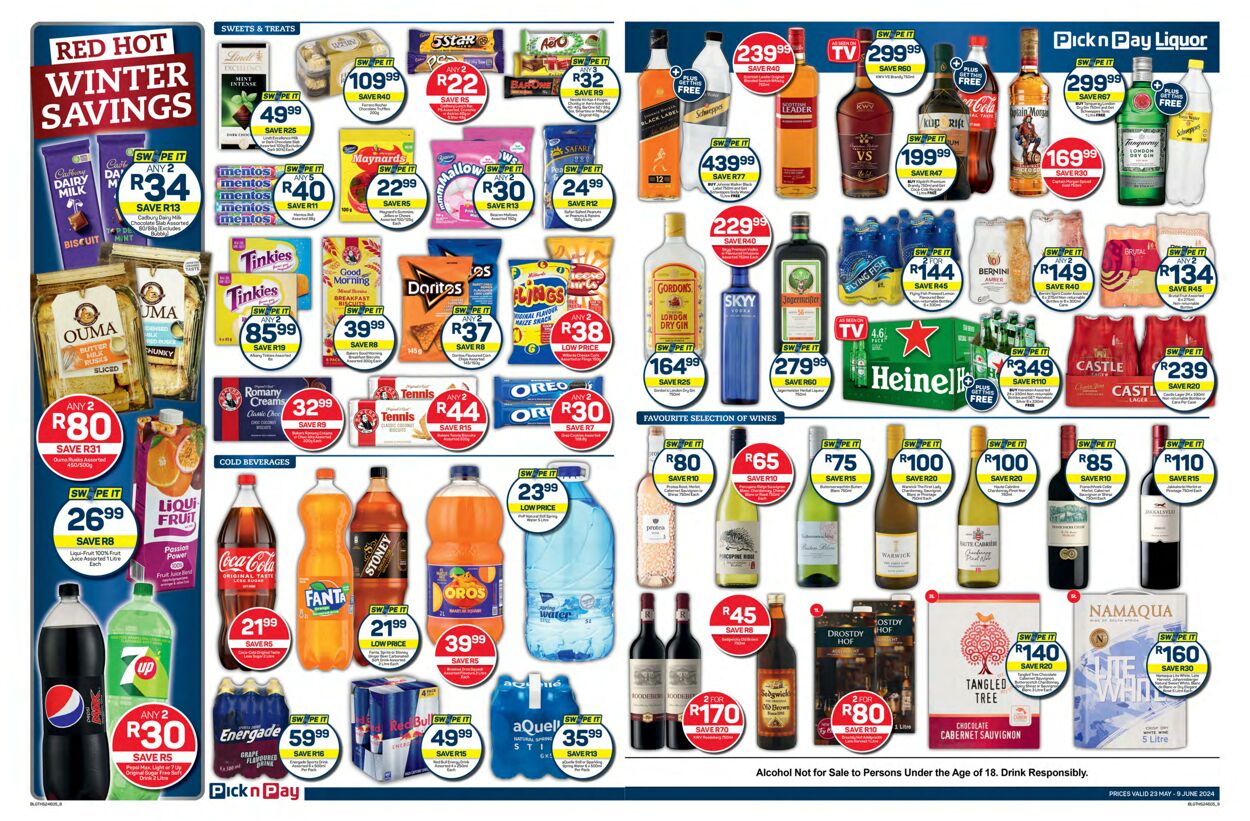 Special Pick n Pay 23.05.2024 - 09.06.2024