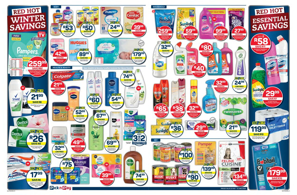 Special Pick n Pay 23.05.2024 - 09.06.2024