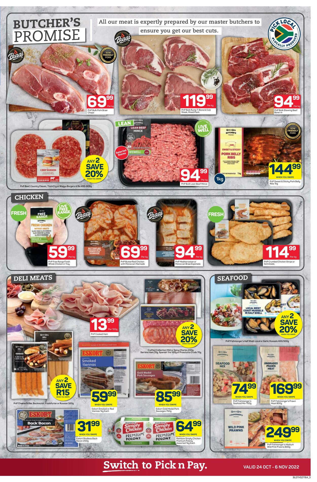 Special Pick n Pay 24.10.2022 - 06.11.2022