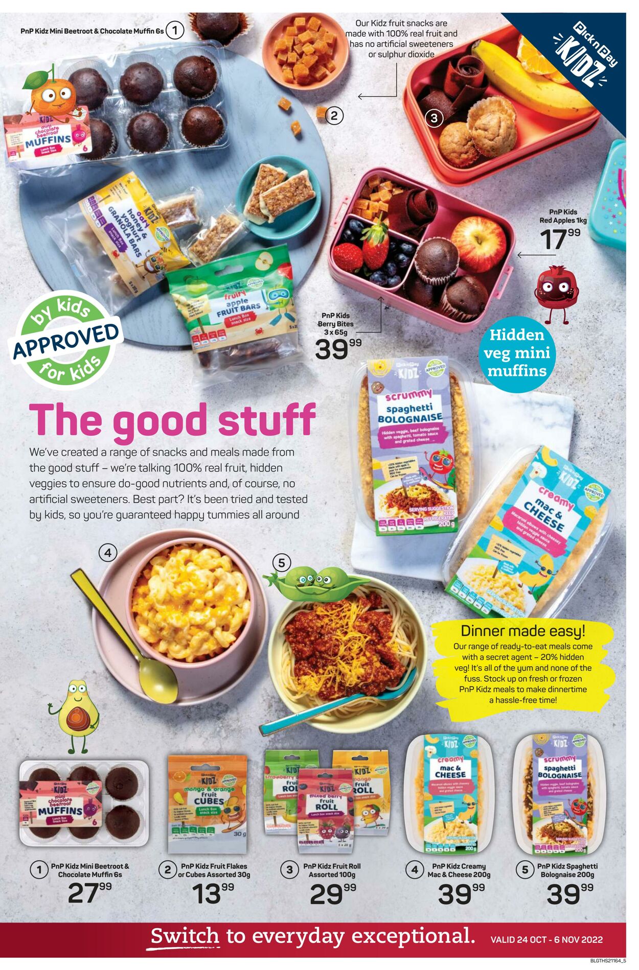 Special Pick n Pay 24.10.2022 - 06.11.2022