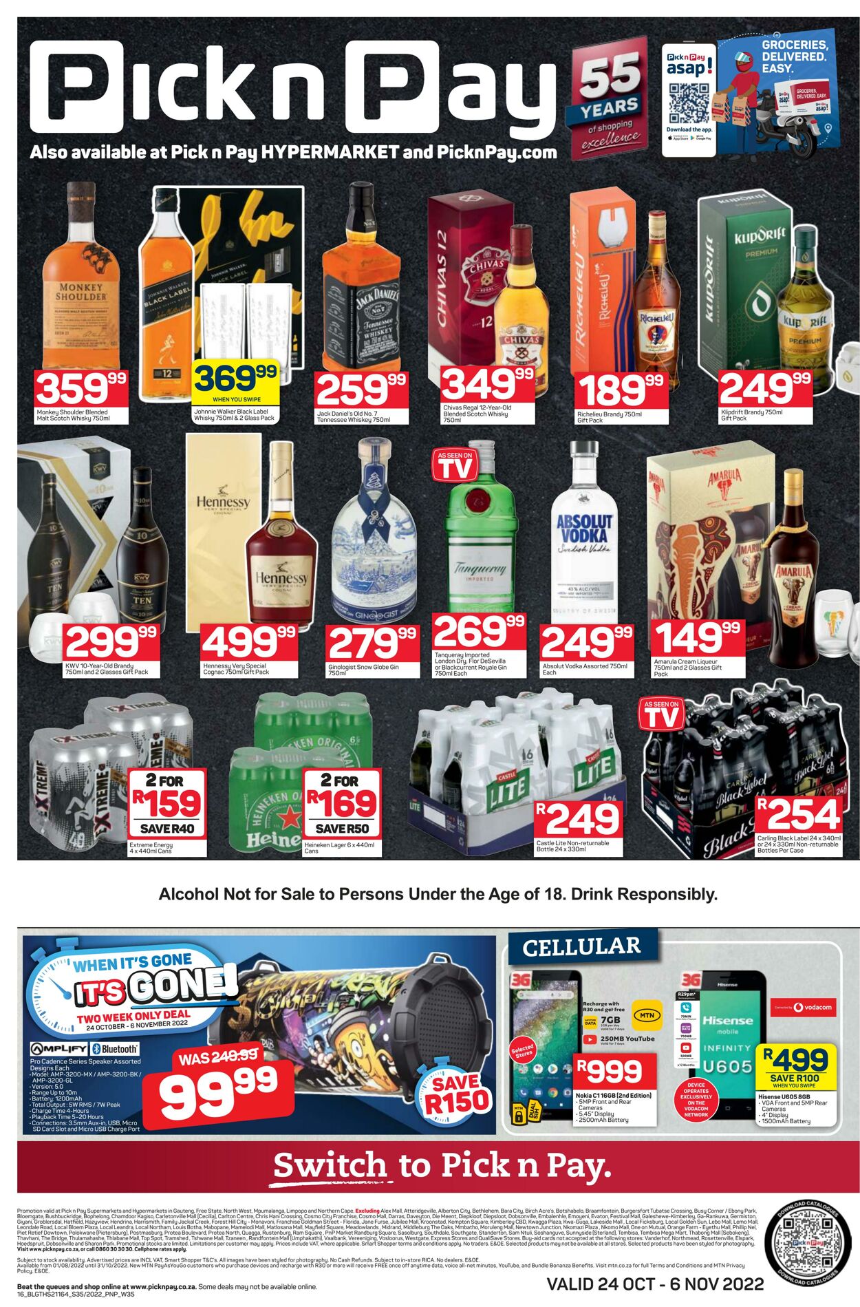 Special Pick n Pay 24.10.2022 - 06.11.2022