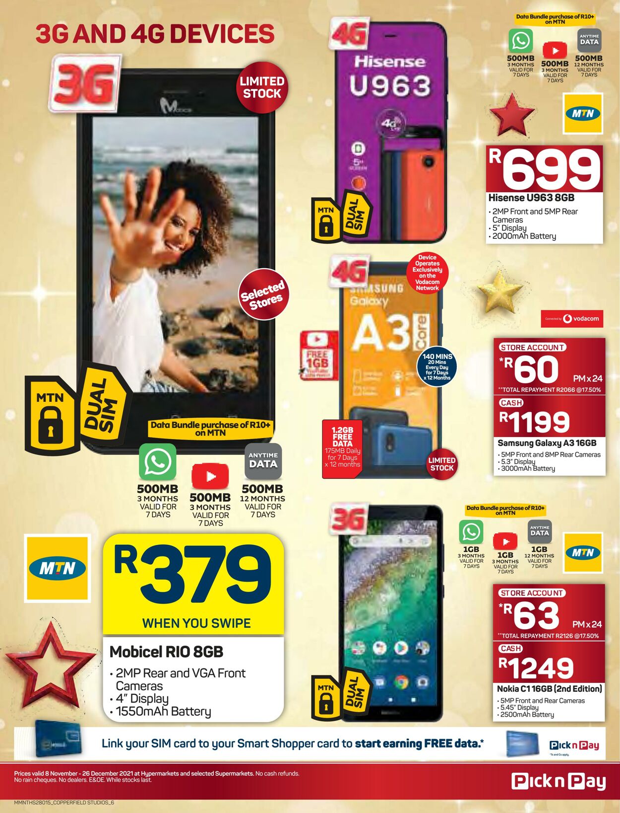 Special Pick n Pay 08.11.2021 - 26.12.2021