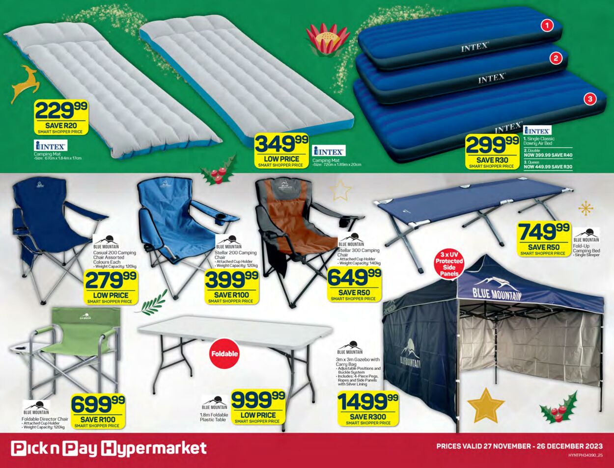 Special Pick n Pay 27.11.2023 - 26.12.2023