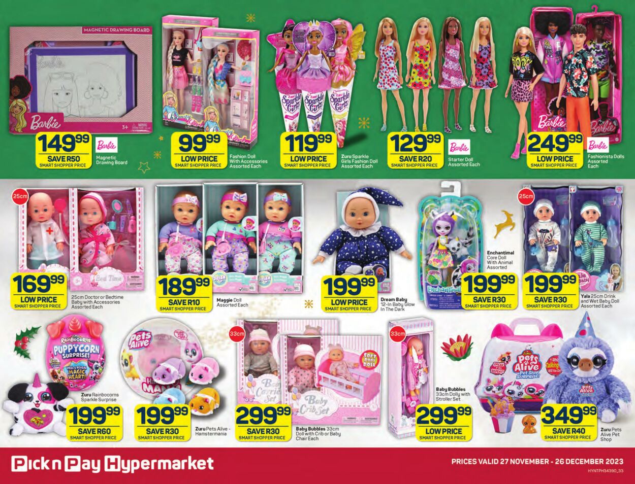 Special Pick n Pay 27.11.2023 - 26.12.2023