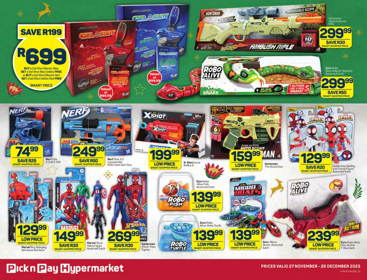 Special Pick n Pay 27.11.2023 - 26.12.2023