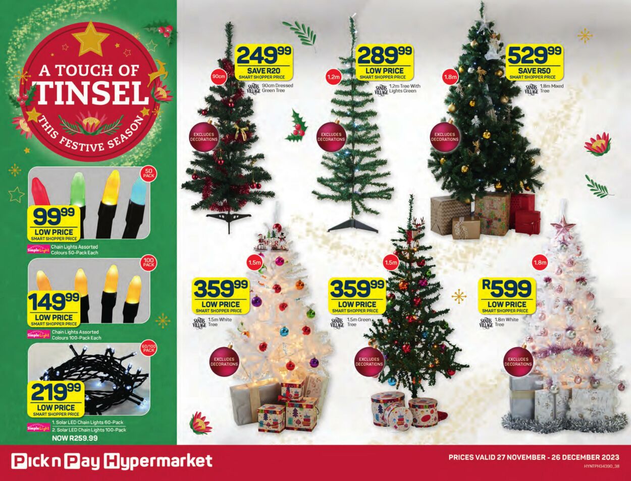 Special Pick n Pay 27.11.2023 - 26.12.2023