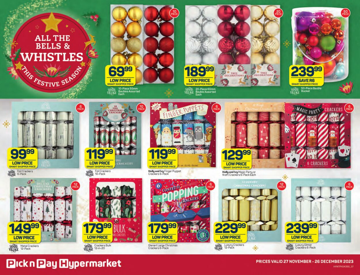 Special Pick n Pay 27.11.2023 - 26.12.2023