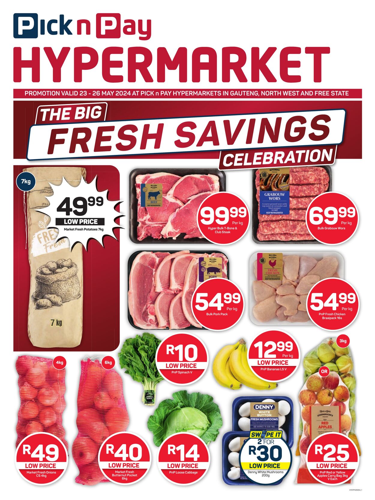 Special Pick n Pay 23.05.2024 - 26.05.2024