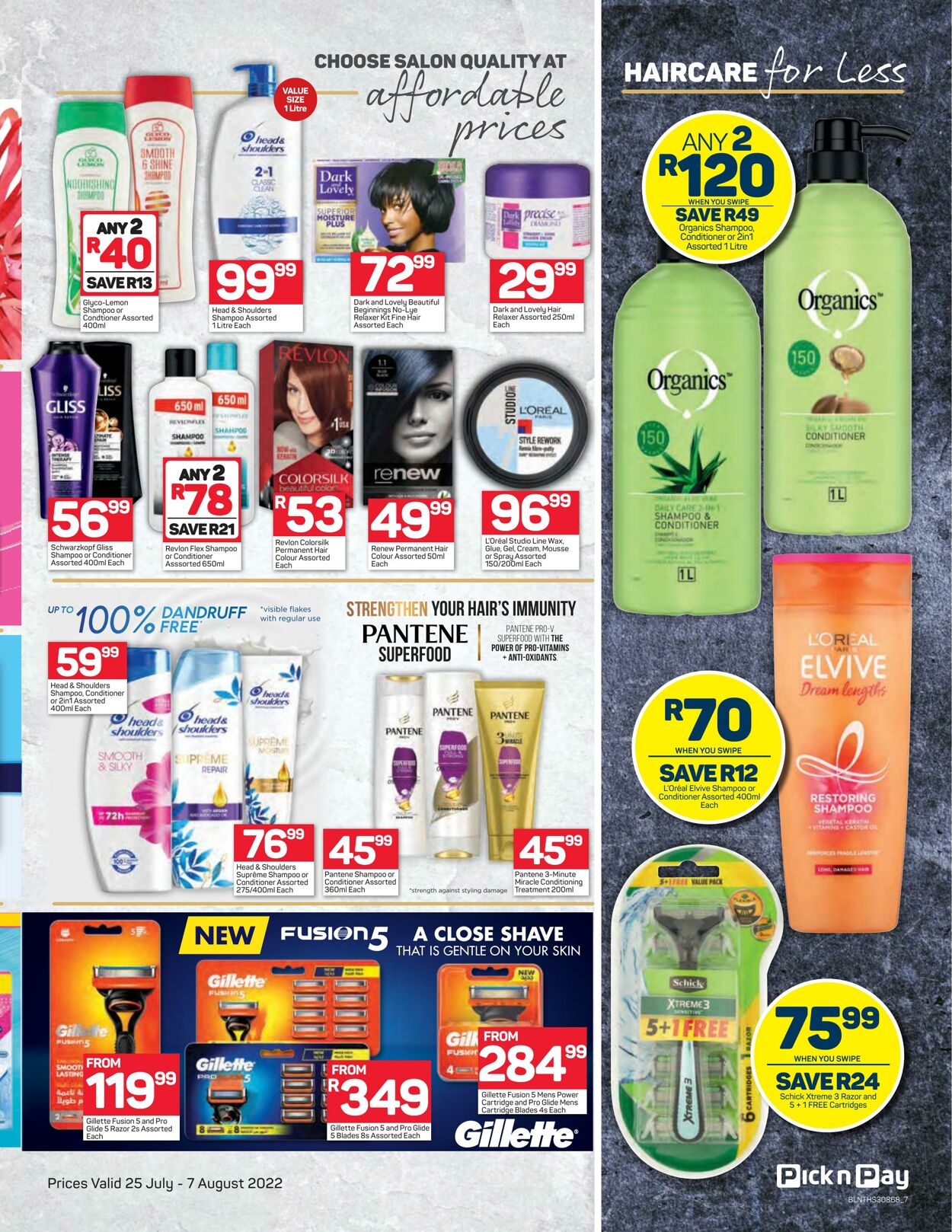 Special Pick n Pay 25.07.2022-07.08.2022