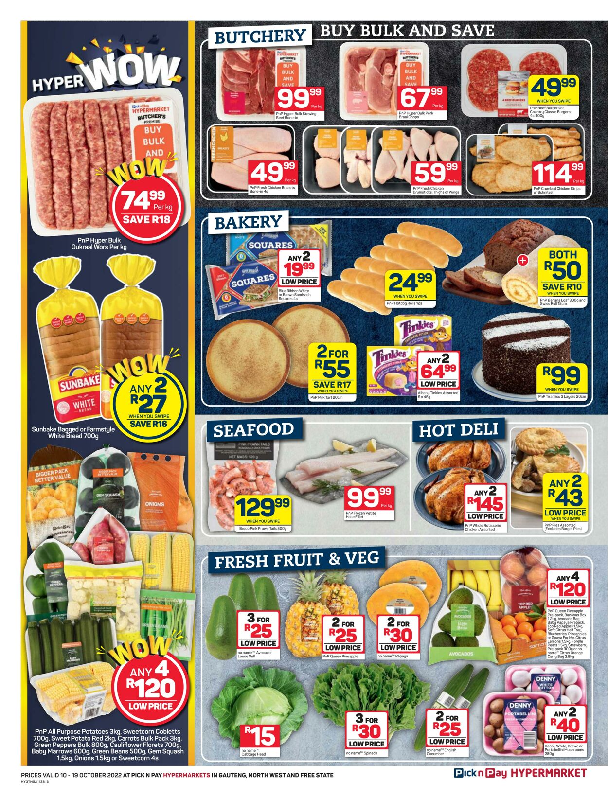 Special Pick n Pay 10.10.2022 - 19.10.2022