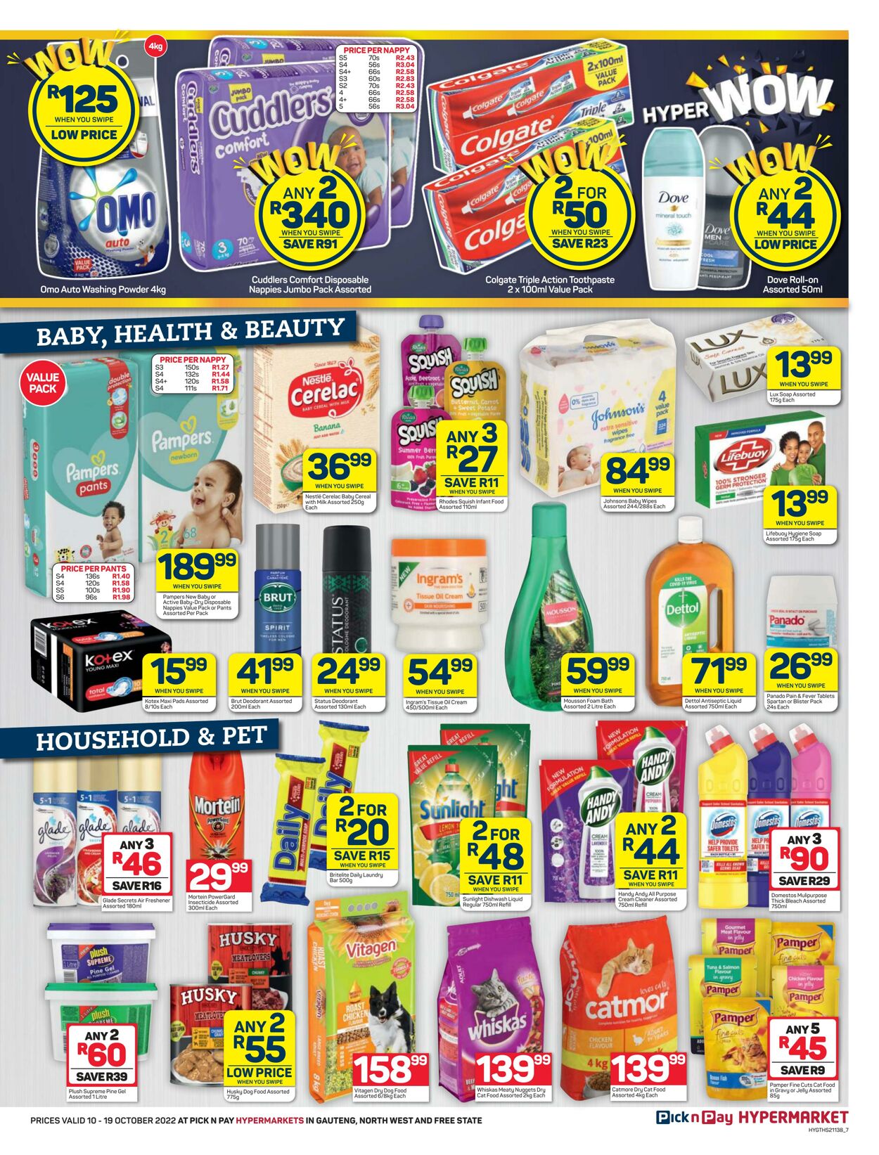 Special Pick n Pay 10.10.2022 - 19.10.2022