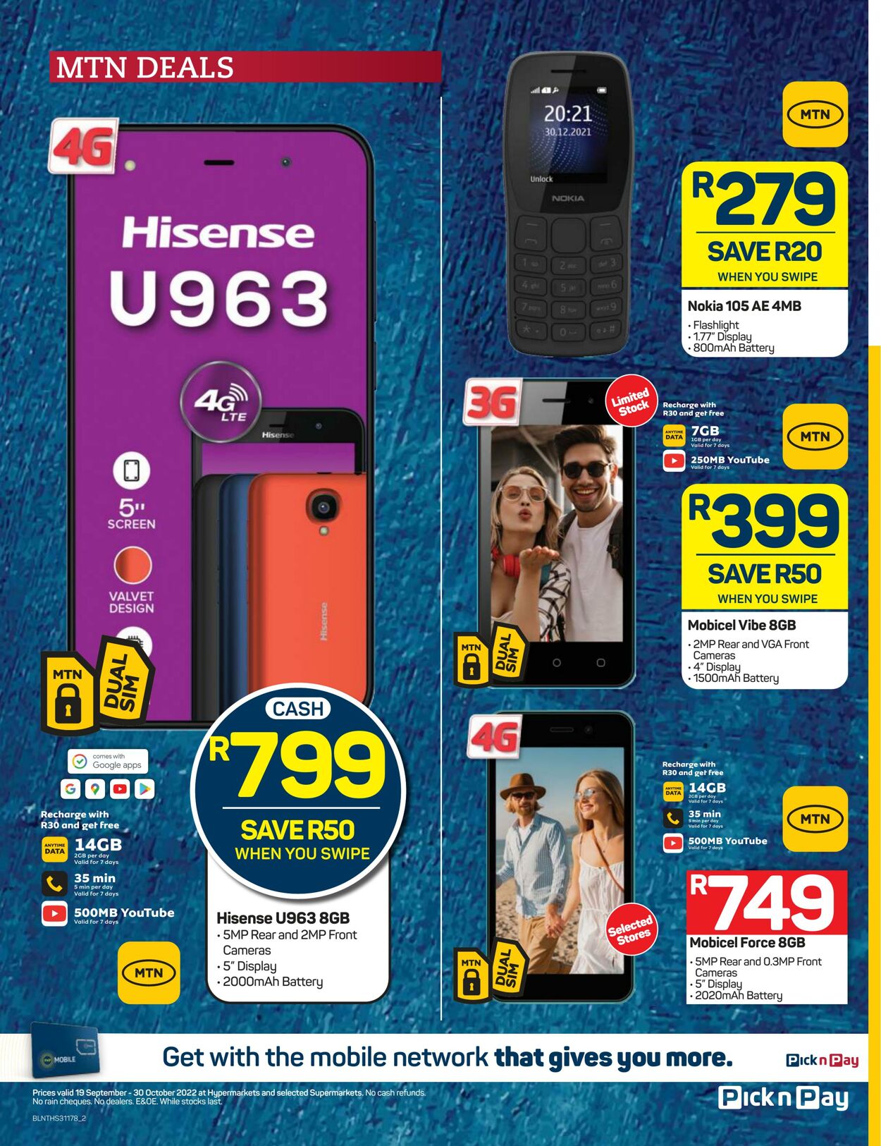 Special Pick n Pay 19.09.2022 - 30.10.2022