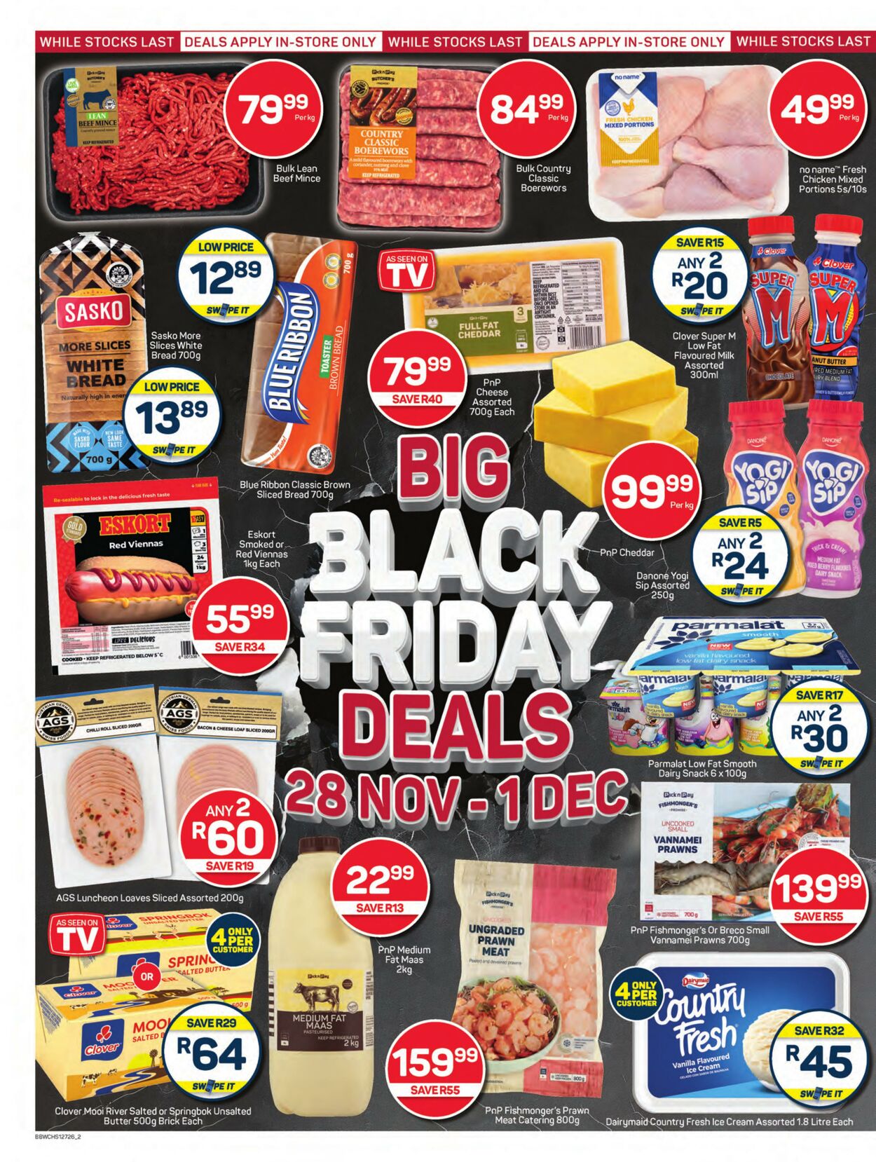 Special Pick n Pay 28.11.2024 - 01.12.2024