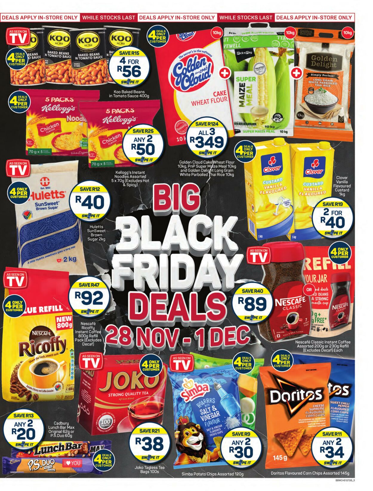 Special Pick n Pay 28.11.2024 - 01.12.2024