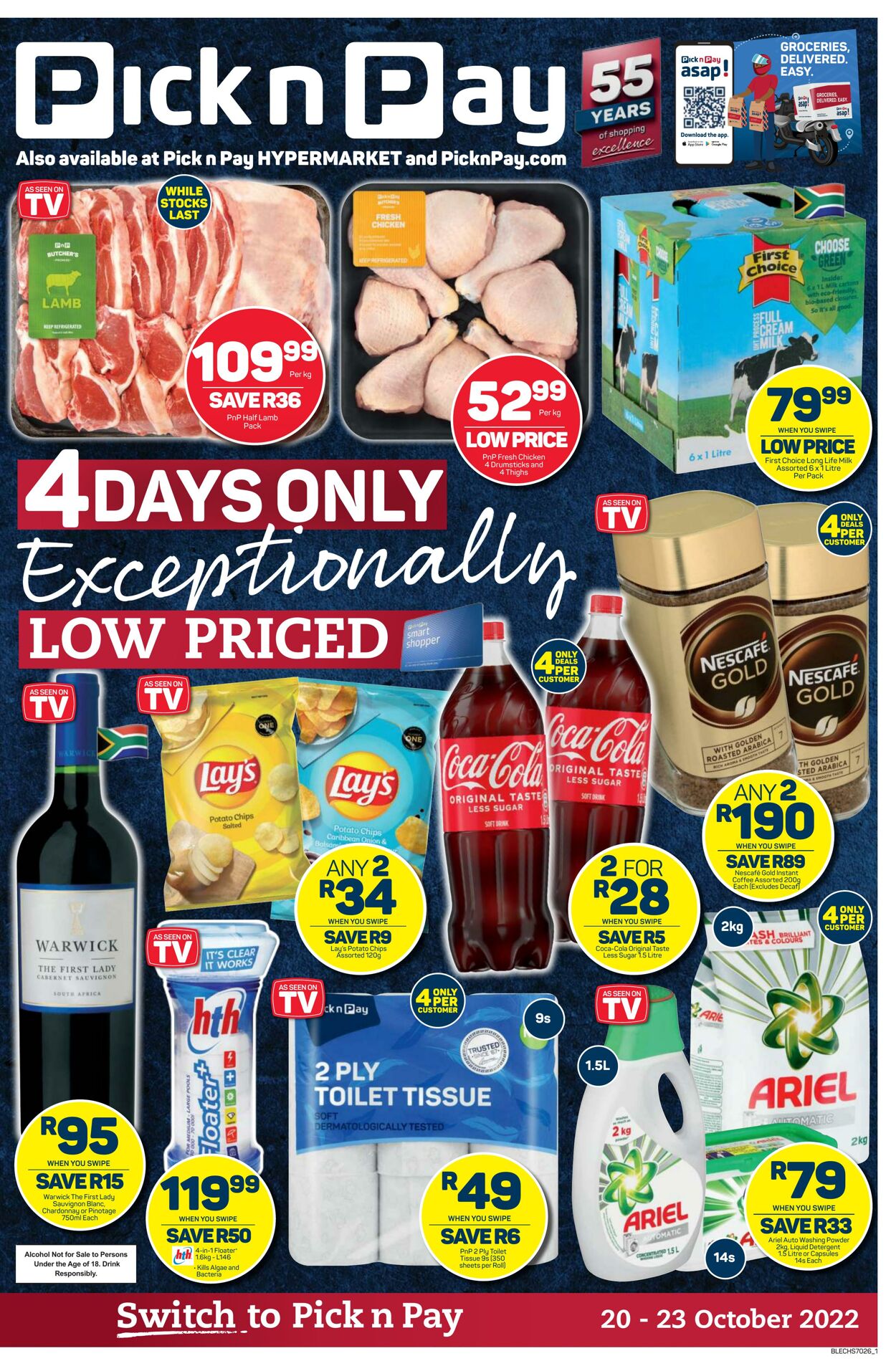 Special Pick n Pay 20.10.2022 - 23.10.2022