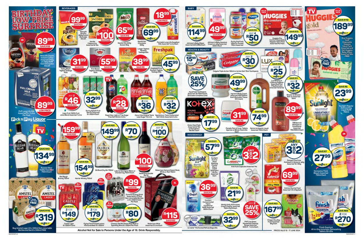 Special Pick n Pay 10.06.2024 - 17.06.2024