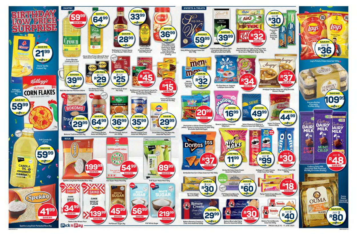 Special Pick n Pay 10.06.2024 - 17.06.2024