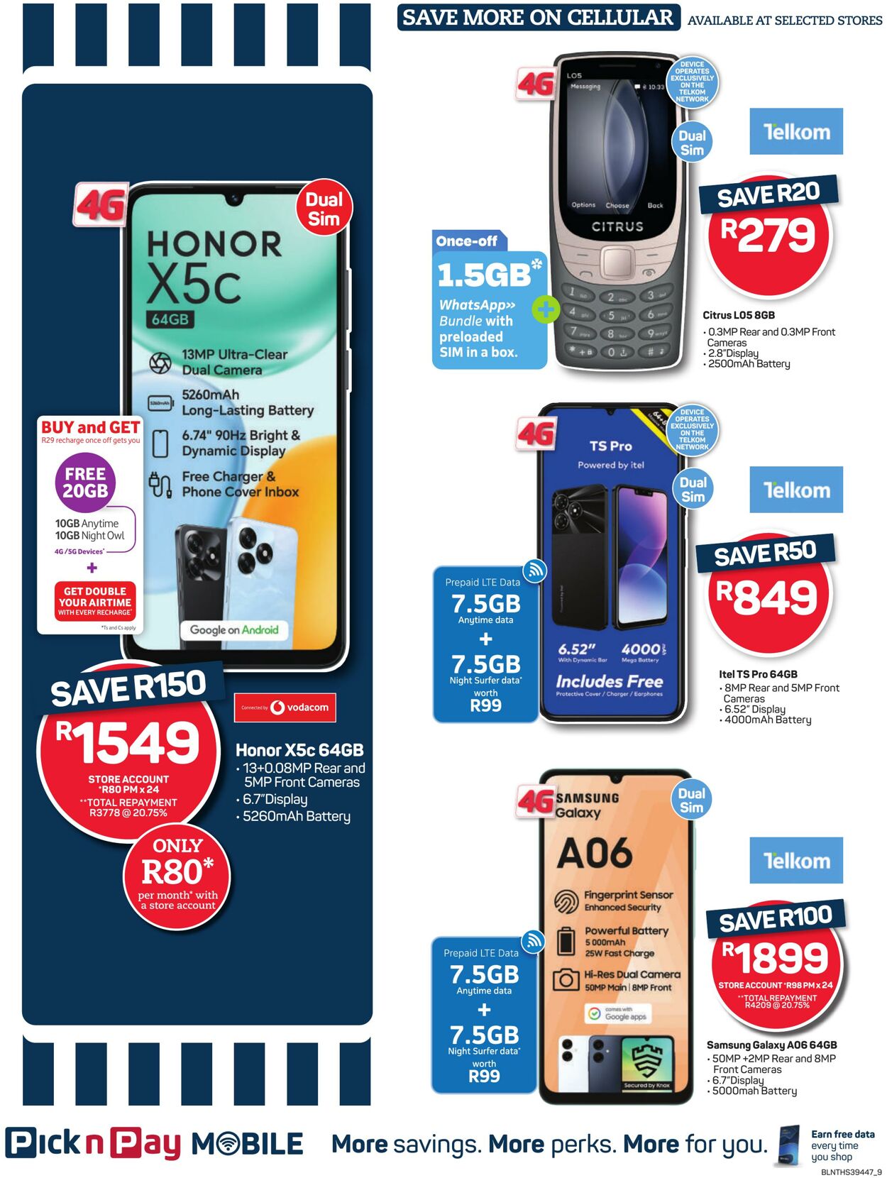 Special Pick n Pay 26.01.2026 - 01.03.2026