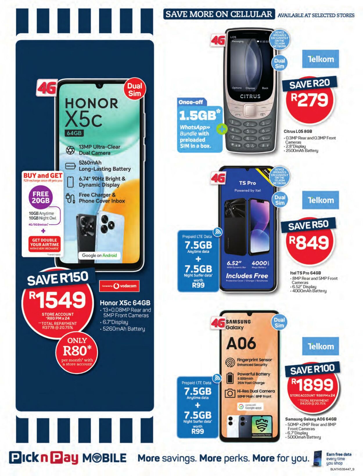 Special Pick n Pay 26.01.2026 - 01.03.2026