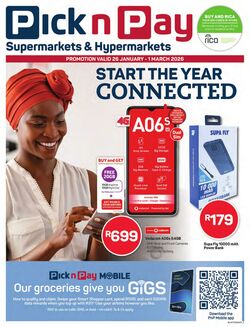 Special Pick n Pay 26.01.2026 - 01.03.2026