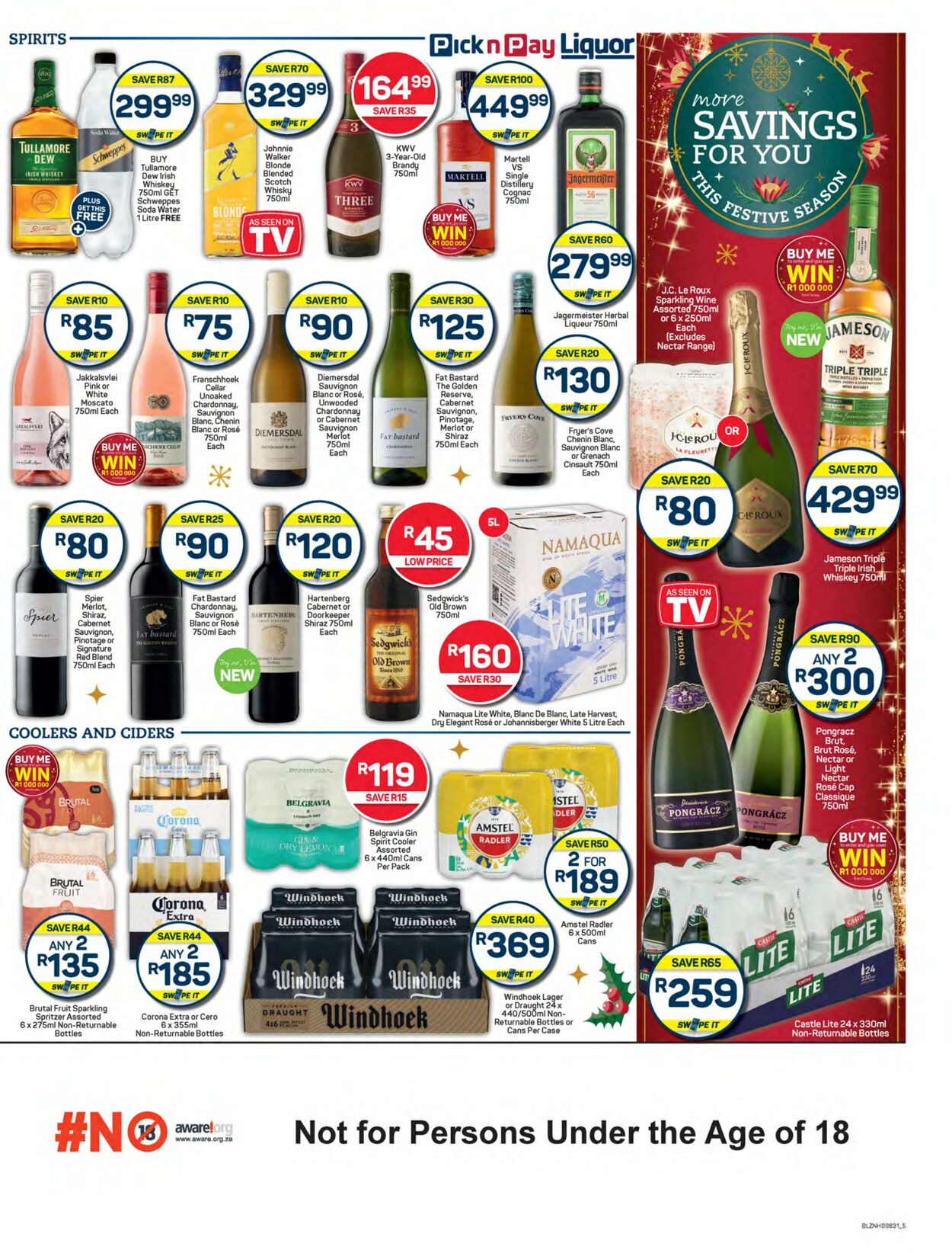 Special Pick n Pay 17.12.2024 - 26.12.2024